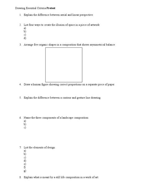 2021 PRETEST Drawing Results .